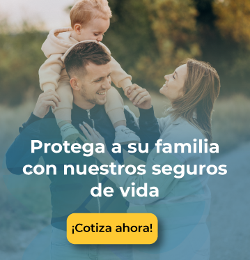 Familia de 3 disfrutando. Incluye botón de cotizar ahora