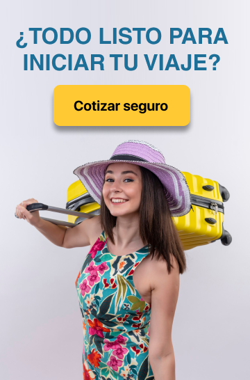 Imagen: ¿Todo listo para iniciar tu viaje? Botón cotice su seguro