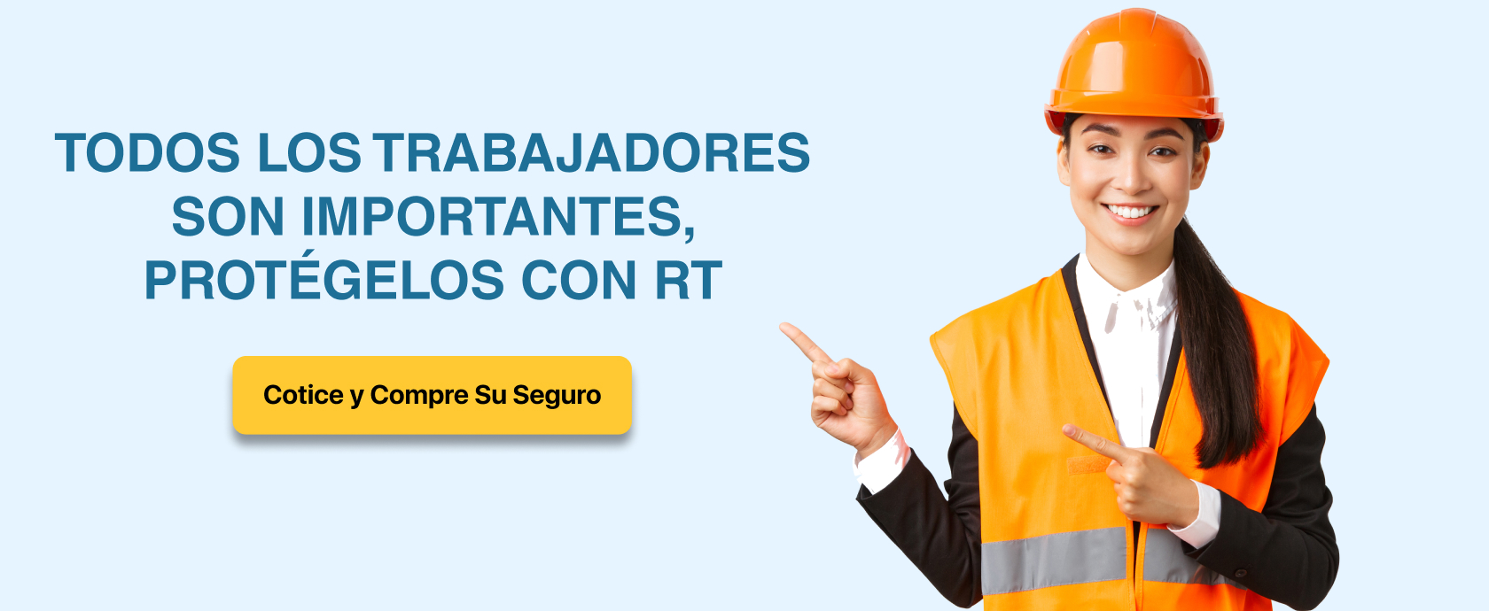Todos los trabajadores son importantes, protégelos con RT , cotice y compre su seguro. 