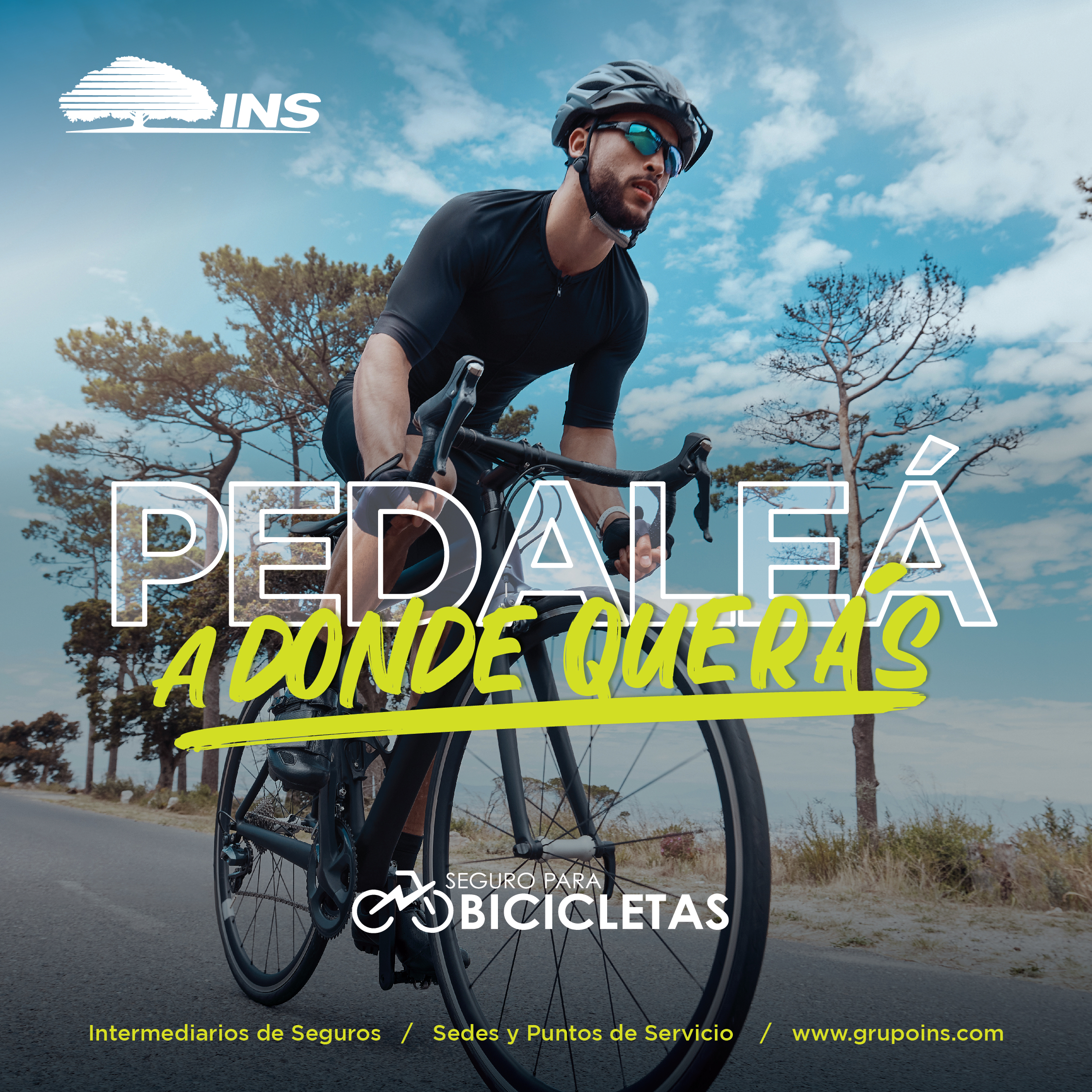 Hombre andando en bicicleta